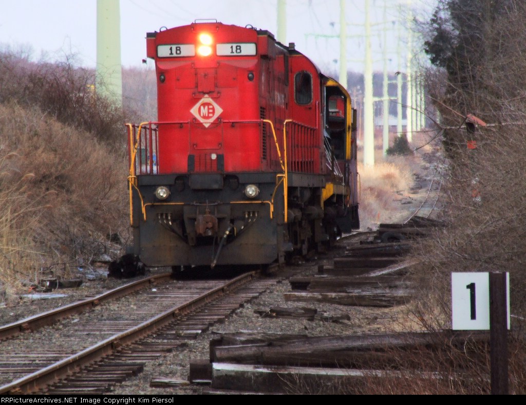 Morristown & Erie Alco C424 #18